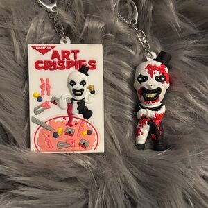 The Terrifier bag clips from Spirit Halloween